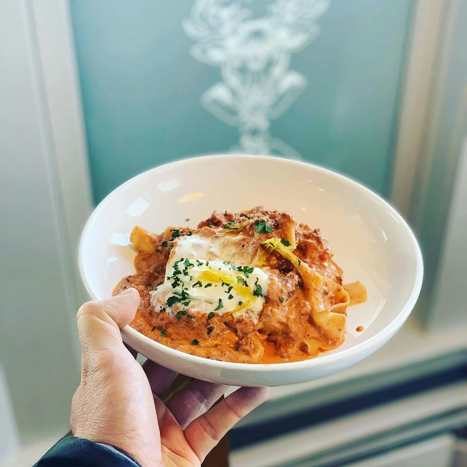 A pasta dish pictured on Blackfish’s website; check the current menu