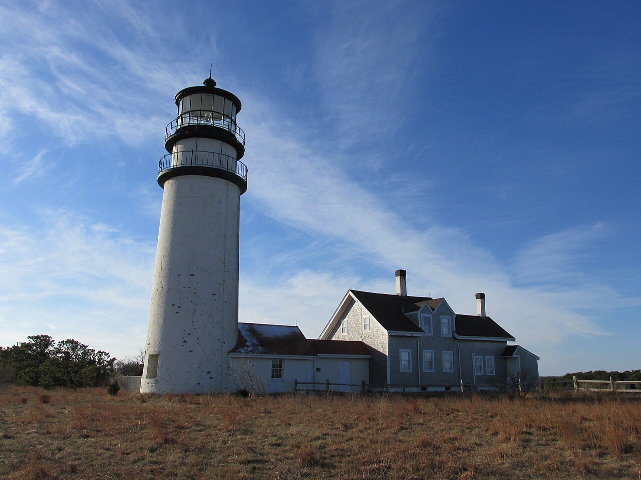 Highland Light and the keeper’s house in North Truro